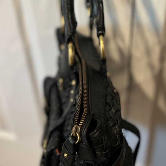 Cole Haan Woven black handbag - Picture 3 of 4